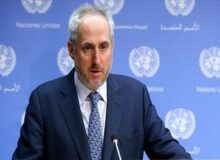 سخنگوی سازمان ملل: اقدامات اسرائیل مغایر با قوانین بین‌الملل است