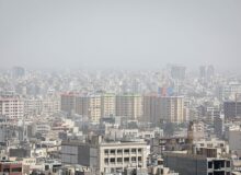 شاخص آلودگی هوای تهران امروز جمعه ۱ اسفند ۱۴۰۴/ نفس تهران تنگ شد