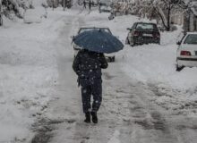 صدور هشدار نارنجی در چند استان / بارش باران و برف آغاز شد