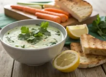 طرز تهیه سوپ ماست و گشنیز/ راهکار آسان برای کاهش وزن