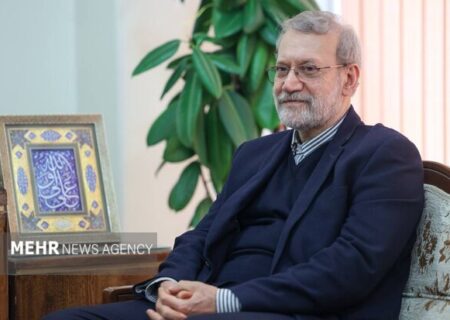 علی لاریجانی: اگر مذاکرات با آمریکا موفق باشد، می‌توان آن را گسترش داد