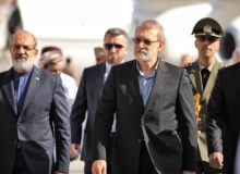 علی لاریجانی وارد مسقط شد