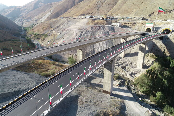 عملیات اجرایی قطعه سوم آزادراه تهران – شمال آغاز شد