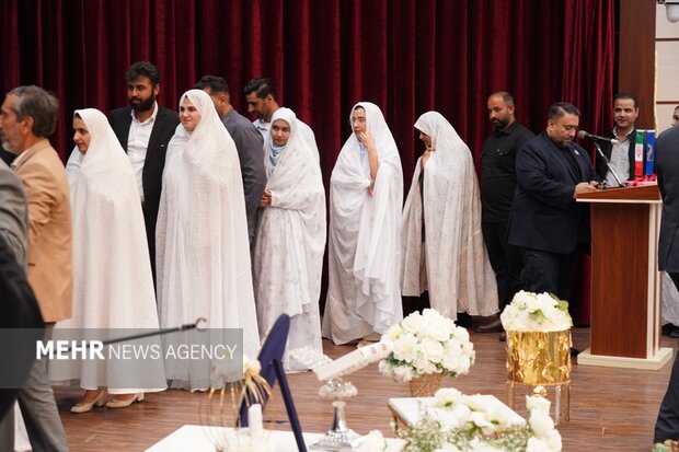 مراسم ازدواج آسان علوی در بوشهر برگزار شد