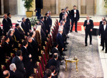 مراسم روز ملی جمهوری اسلامی « سلام سفرا» با حضور رئیس جمهور برگزار شد