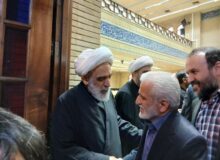 مراسم یادبود و ترحیم مرحوم حاج محمد قمی با حضور رئیس جمهور برگزار شد