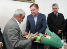 مسئولان استان بوشهر با خانواده شهید امنیت دیدار کردند