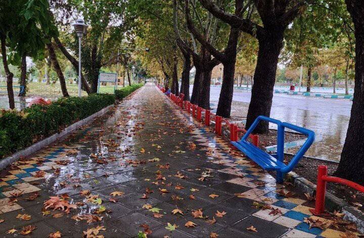 وقوع بارش خفیف در اکثر نقاط استان همدان