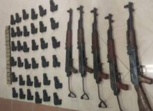 کشف محموله بزرگ سلاح و مهمات در مرزهای کردستان