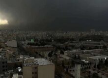 آلودگی هوا بعد از حمله موشکی/ تهران کی نفس می‌کشد؟