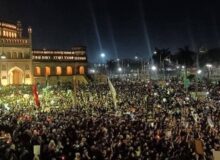 اجتماع عظیم مردم در هند در سوگ شهادت رهبر انقلاب