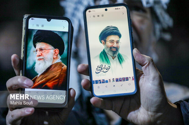 اعلام بیعت حزب آبادگران جوان ایران اسلامی با رهبر جدید انقلاب اسلامی