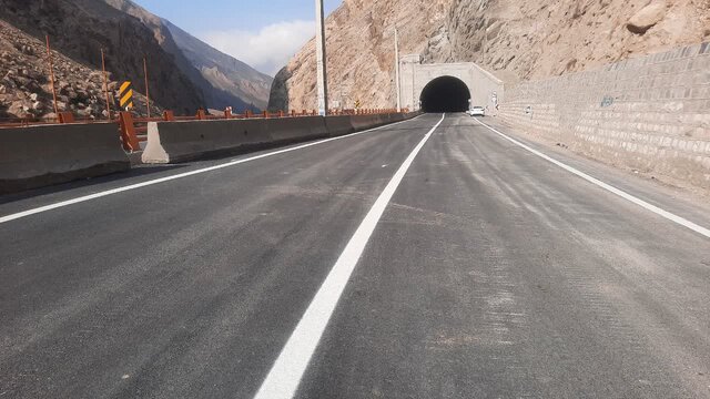 ۴ کیلومتر مسیر چهارخطه جاده هراز افتتاح شد