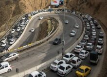 ترافیک سنگین در تمام محورهای مواصلاتی شمال گزارش شد