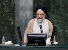 تشییع پیکر وزیر شهید اطلاعات بر دوش نمازگزاران جمعه تهران