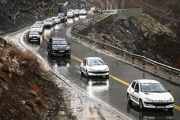 رفع محدودیت ترافیکی و بازگشایی دو مسیر محور چالوس و آزادراه تهران ــ شمال