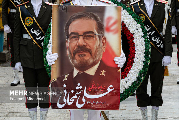 مراسم بزرگداشت شهید علی شمخانی در مسجد ولیعصر(عج) برگزار شد