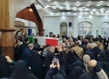 وداع با شکوه مردم آستانه اشرفیه با شهید «مطیع دوست»
