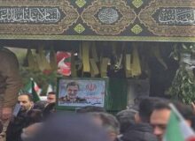 وداع باشکوه نمازگزاران عید فطر با سخنگوی سپاه