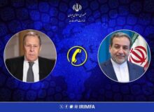 گفتگوی تلفنی وزرای امور خارجه جمهوری اسلامی ایران و روسیه