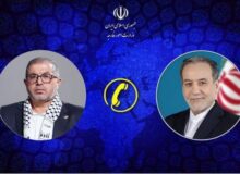 گفتگوی عضو دفتر سیاسی و رئیس دفتر روابط عربی و اسلامی حماس با عراقچی