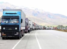 جابه‌جایی بیش از ۶۰ میلیون تن کالا در سطح راه‌های کشور