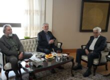 دیدار نوروزی وزیر ارشاد با هارون‌ یشایایی