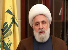 نعیم قاسم: تجاوز اسرائیل برای بلعیدن لبنان است؛ مقابله تا آخرین نفس