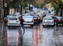 هشدار جدی به پایتخت نشینان/ لغزندگی بیشتر خیابان‌های تهران در پی بارش باران