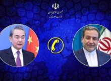 گفتگوی تلفنی وزرای امور خارجه جمهوری اسلامی ایران و چین