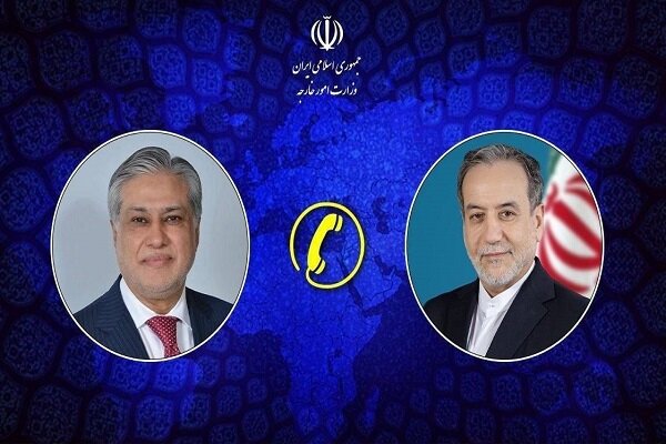 گفتگوی تلفنی وزرای خارجه ایران و پاکستان