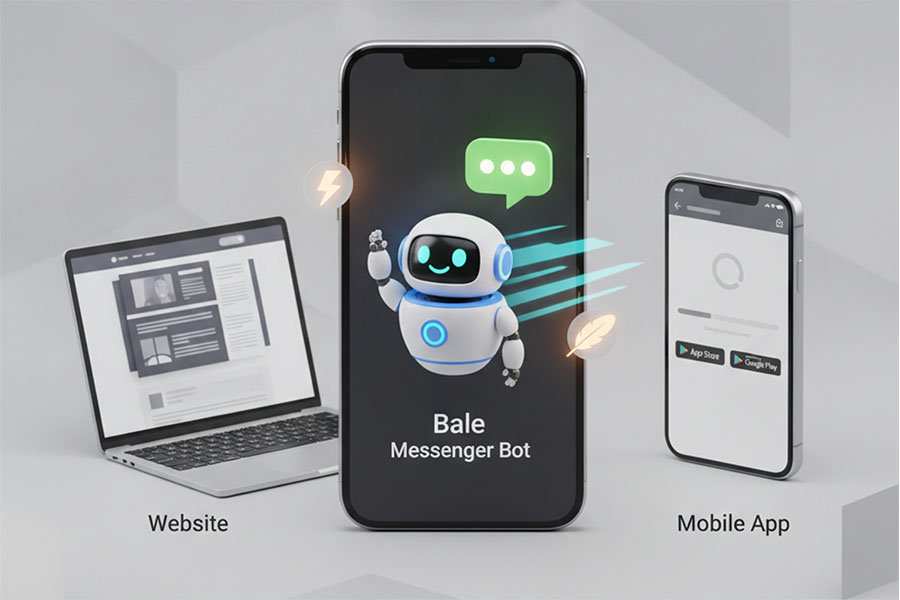 مقایسه ربات بله با اپلیکیشن موبایل و وب سایت ها