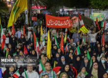 اجتماع باشکوه عزاداران سیدالشهدا(ع) در آزادشهر برگزار شد