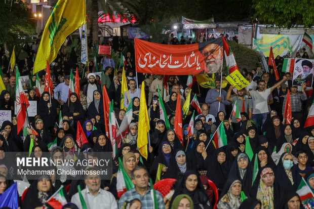 اجتماع باشکوه عزاداران سیدالشهدا(ع) در آزادشهر برگزار شد