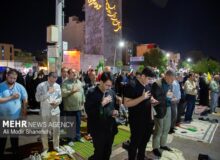 برپایی نماز استغاثه در گرگان