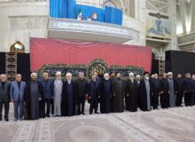 تجدید میثاق رئیس و مسئولان دستگاه قضا با آرمان‌های بنیان‌گذار انقلاب