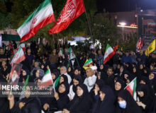 دانسفهان؛ شب ۱۰۸ در سایه پرچم عزای حسینی