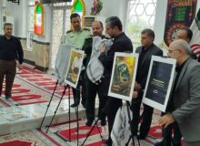 رونمایی از آثار هنری با موضوع شهدای اقتدار در آستانه اشرفیه