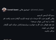 سردار قاآنی : غزه هم طوفان دارد