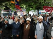 شبِ همدلی در گالیکش؛ مردم بار دیگر به میدان آمدند