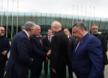 قالیباف باکو را به مقصد تهران ترک کرد
