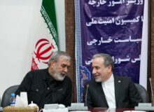 نشست مشترک اعضای کمیسیون امنیت ملی مجلس با وزیر امور خارجه