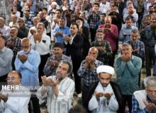 نمازجماعت باشکوه ظهرعاشورا در شهرری  برگزارمی شود