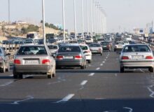 وضعیت ترافیک معابر و بزرگراه‌های شهر تهران شنبه ۶ تیر ۱۴۰۵