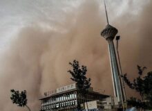 هشدار نارنجی برای تهران؛ احتمال رخداد طوفان گرد و خاک
