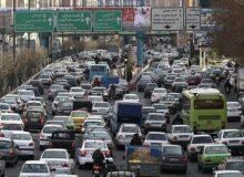 وضعیت ترافیک صبحگاهی تهران / کدام بزرگراهها شلوغ هستند؟