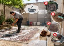 چرا شستشوی خانگی فرش دیگر مانند گذشته رایج نیست؟ دلایل و راهکارها