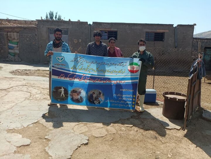 اردوی جهادی دامپزشکی در دالاهو برگزار شد