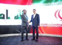 افتتاح پاویون دولت هوشمند توسط وزرای ارتباطات ایران و عراق در الکامپ