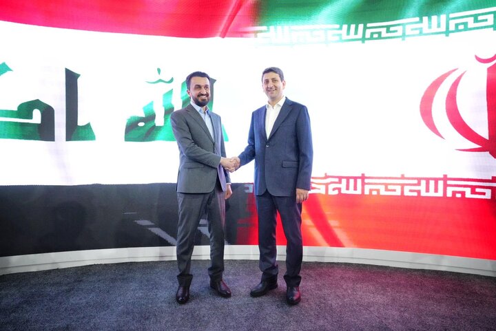 افتتاح پاویون دولت هوشمند توسط وزرای ارتباطات ایران و عراق در الکامپ